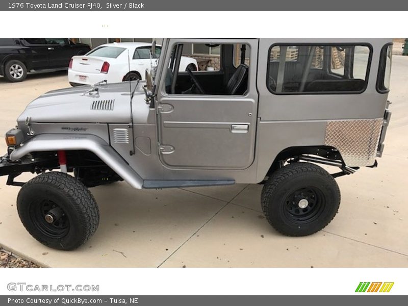  1976 Land Cruiser FJ40 Silver