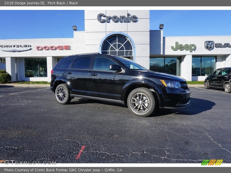 Pitch Black / Black 2018 Dodge Journey SE