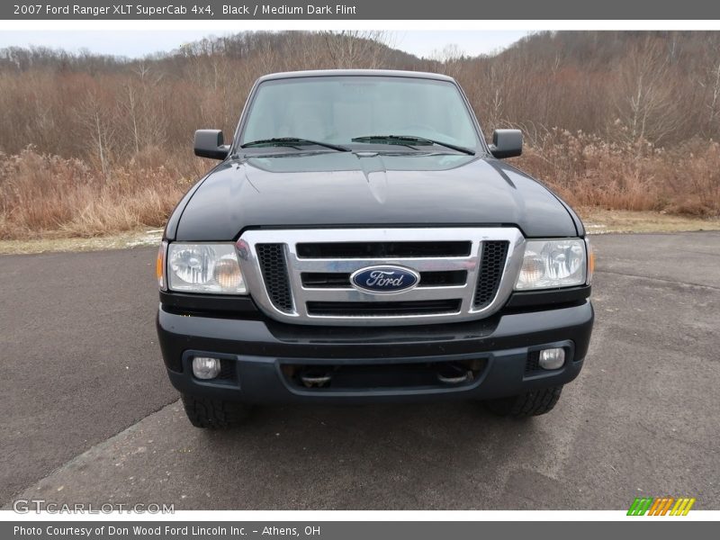 Black / Medium Dark Flint 2007 Ford Ranger XLT SuperCab 4x4