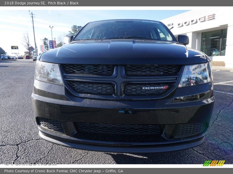 Pitch Black / Black 2018 Dodge Journey SE