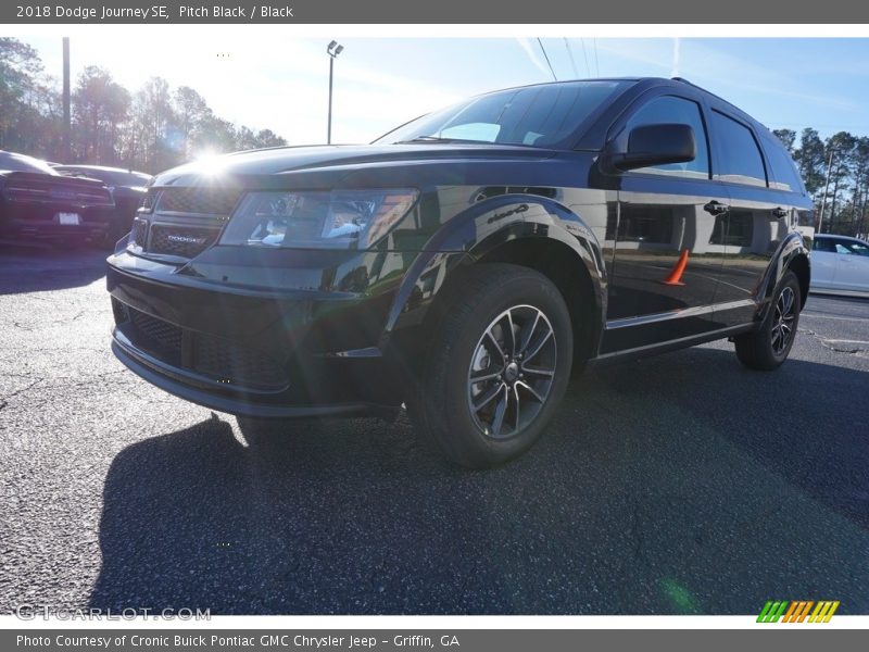 Pitch Black / Black 2018 Dodge Journey SE