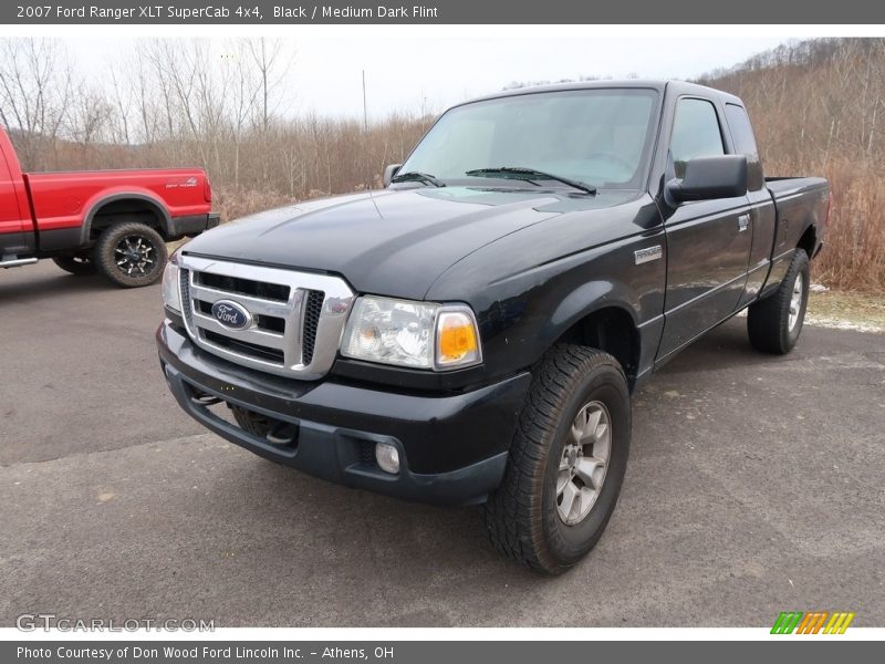 Black / Medium Dark Flint 2007 Ford Ranger XLT SuperCab 4x4