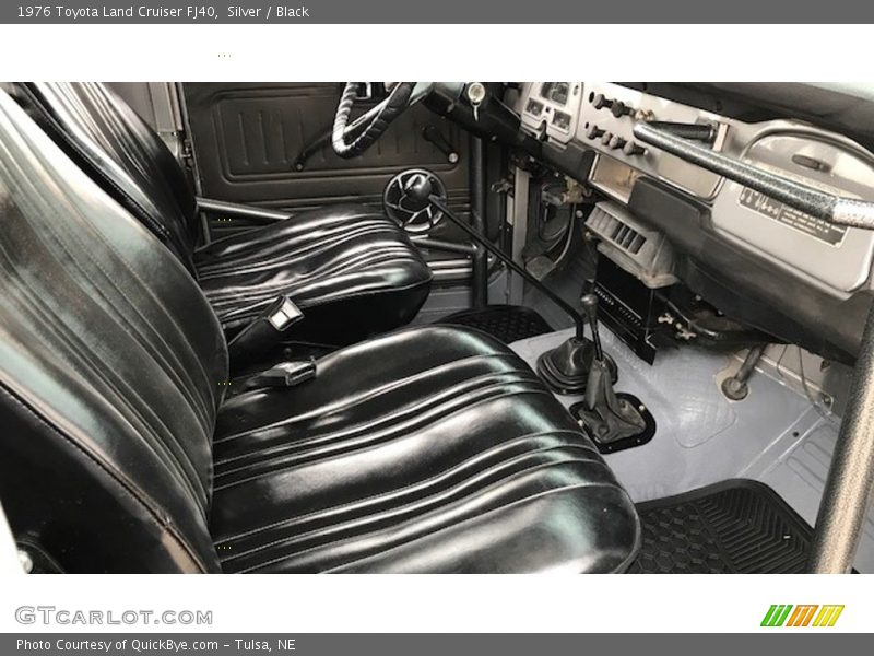  1976 Land Cruiser FJ40 Black Interior