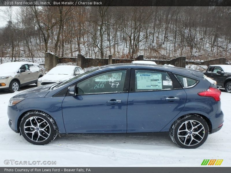  2018 Focus SEL Hatch Blue Metallic