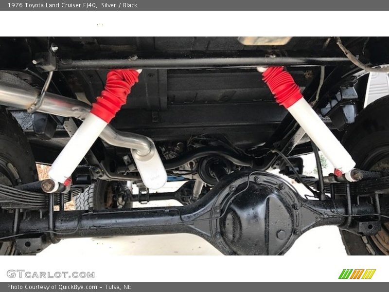 Undercarriage of 1976 Land Cruiser FJ40