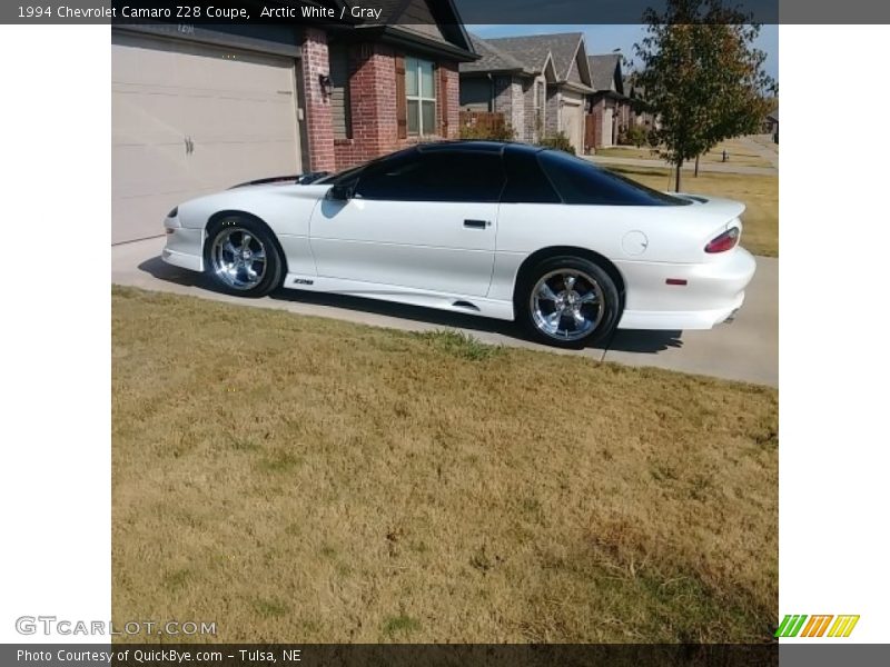 Arctic White / Gray 1994 Chevrolet Camaro Z28 Coupe