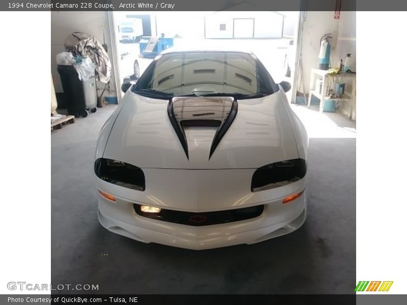 Arctic White / Gray 1994 Chevrolet Camaro Z28 Coupe