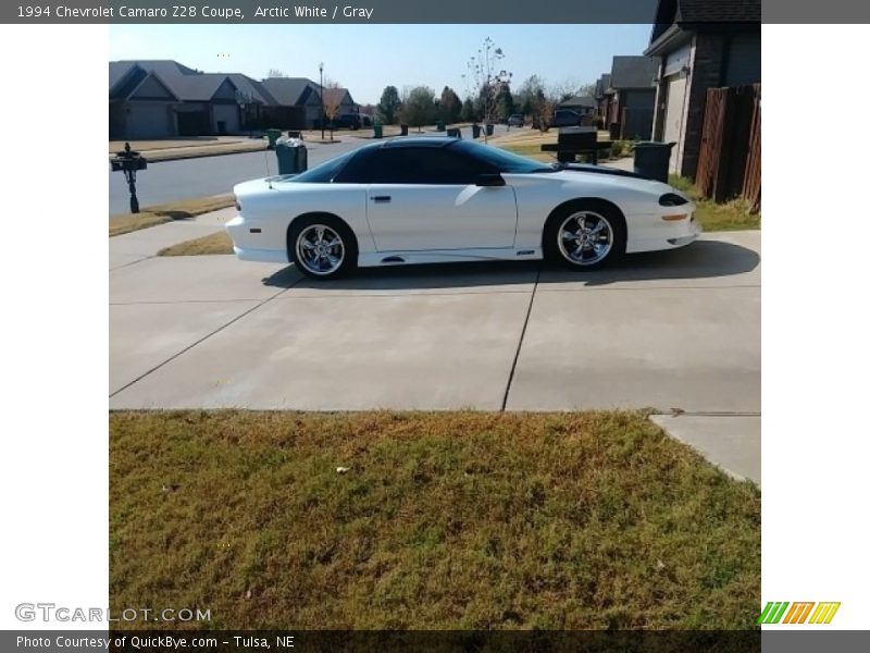 Arctic White / Gray 1994 Chevrolet Camaro Z28 Coupe