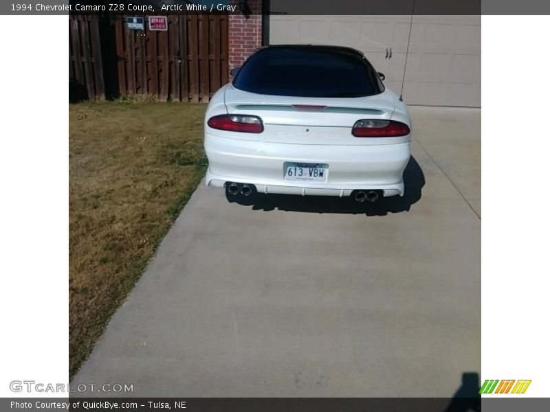 Arctic White / Gray 1994 Chevrolet Camaro Z28 Coupe