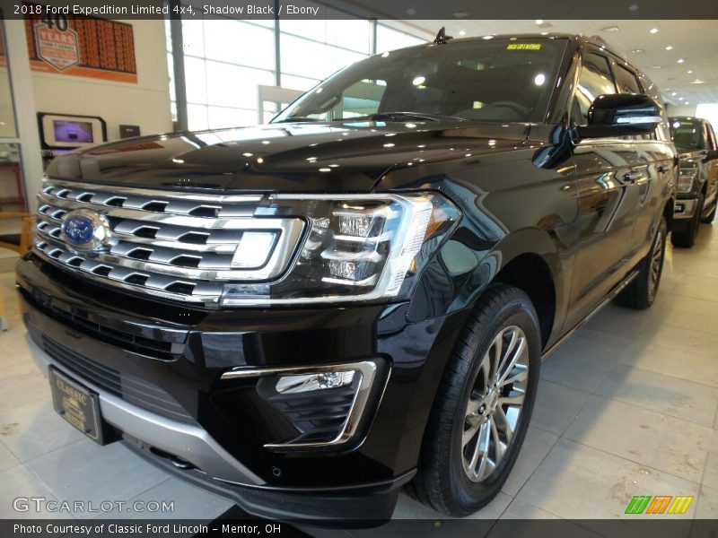 Shadow Black / Ebony 2018 Ford Expedition Limited 4x4