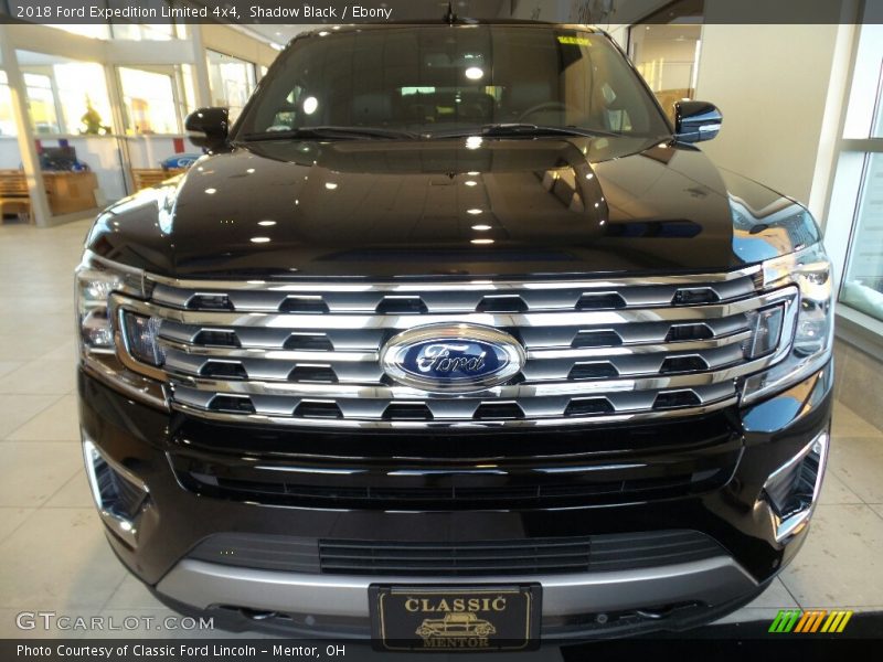 Shadow Black / Ebony 2018 Ford Expedition Limited 4x4