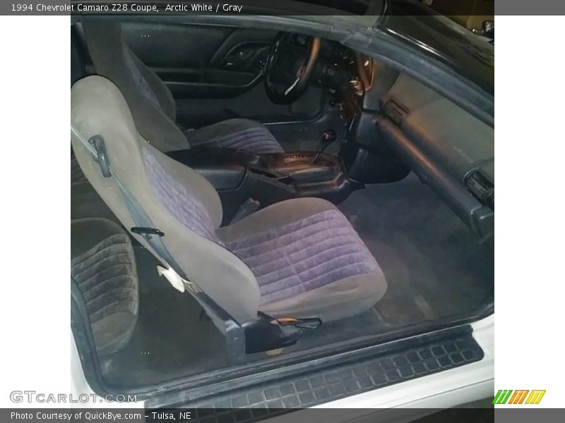 Arctic White / Gray 1994 Chevrolet Camaro Z28 Coupe