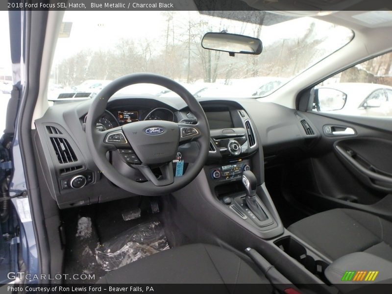 Front Seat of 2018 Focus SEL Hatch