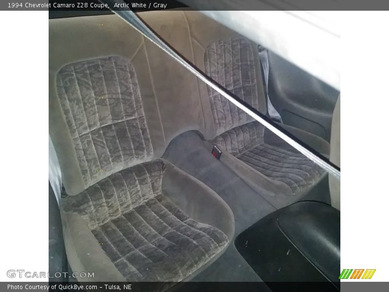 Arctic White / Gray 1994 Chevrolet Camaro Z28 Coupe
