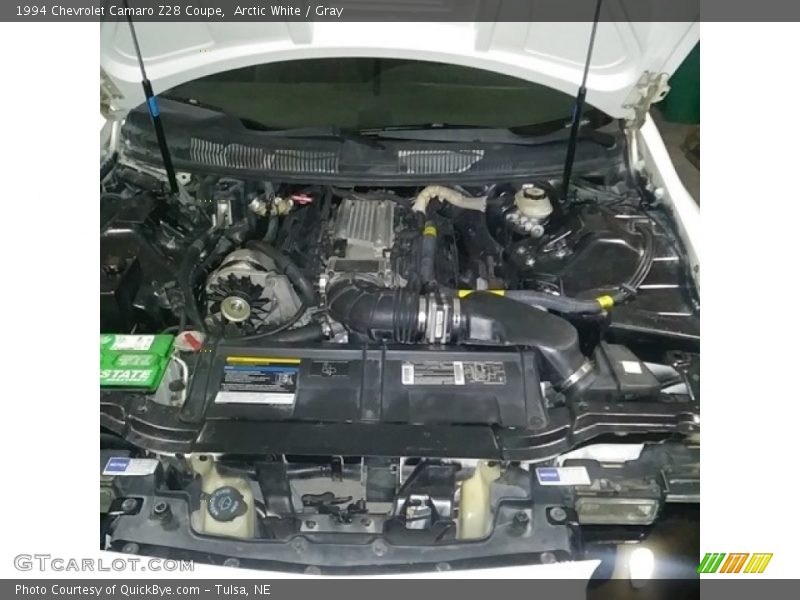 Arctic White / Gray 1994 Chevrolet Camaro Z28 Coupe