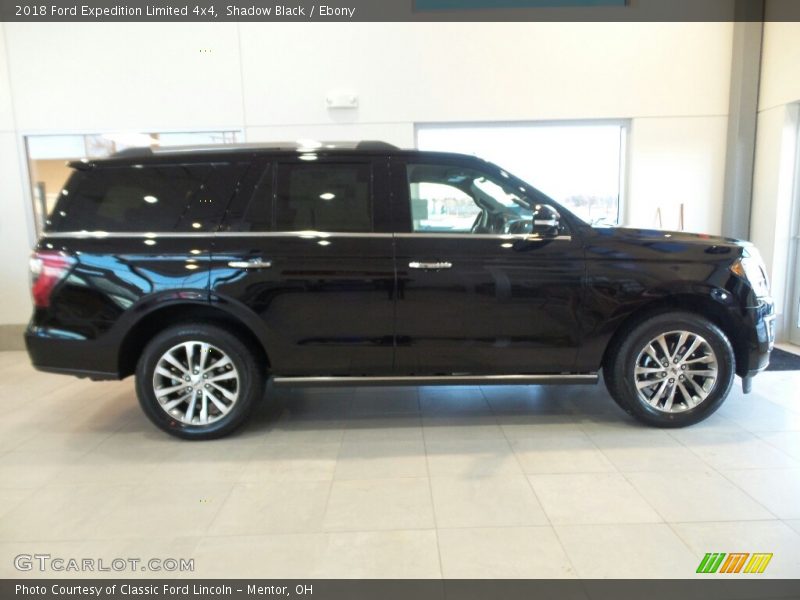Shadow Black / Ebony 2018 Ford Expedition Limited 4x4