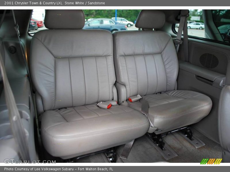 Stone White / Sandstone 2001 Chrysler Town & Country LXi