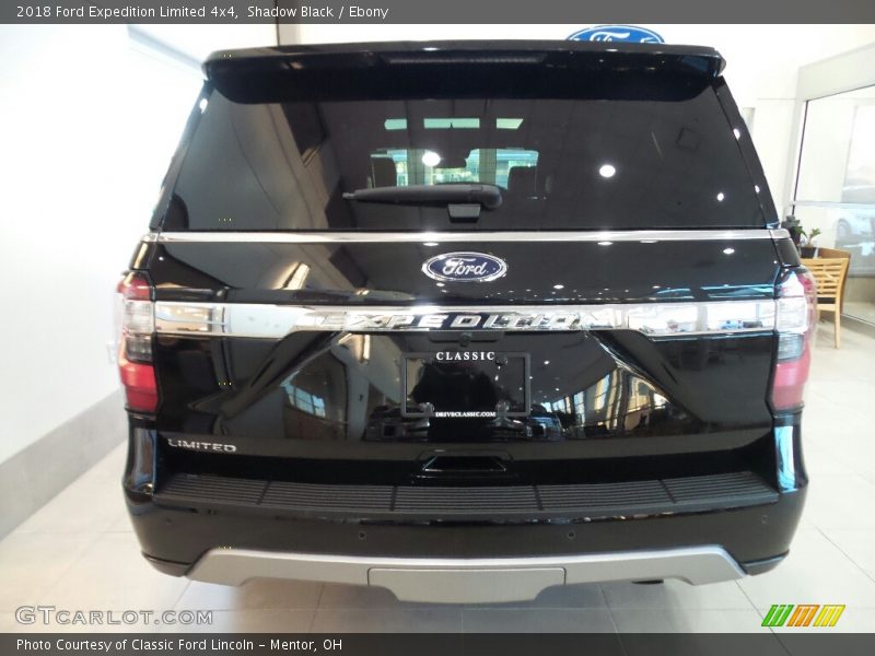 Shadow Black / Ebony 2018 Ford Expedition Limited 4x4