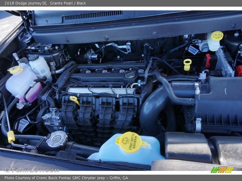 Granite Pearl / Black 2018 Dodge Journey SE
