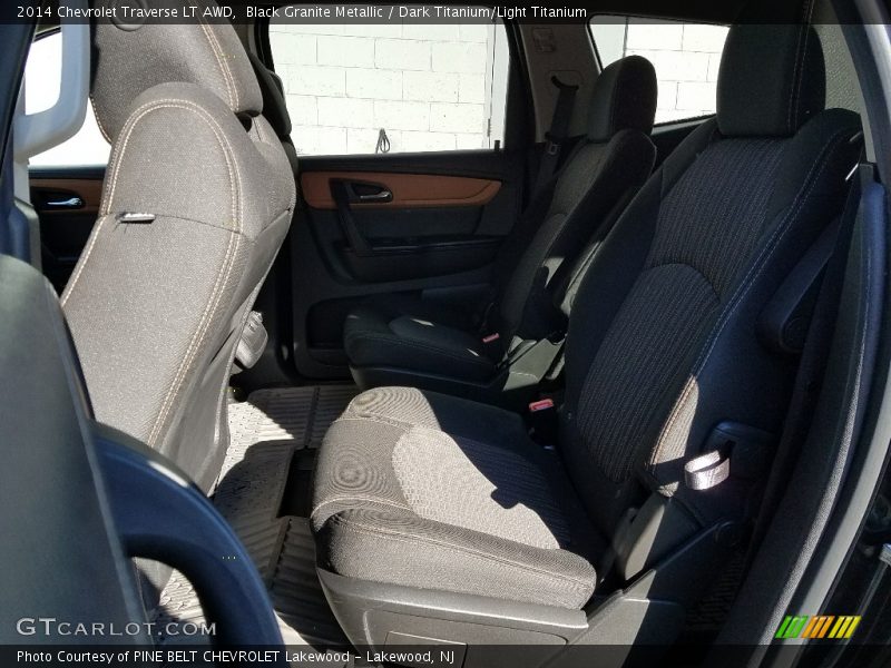 Black Granite Metallic / Dark Titanium/Light Titanium 2014 Chevrolet Traverse LT AWD