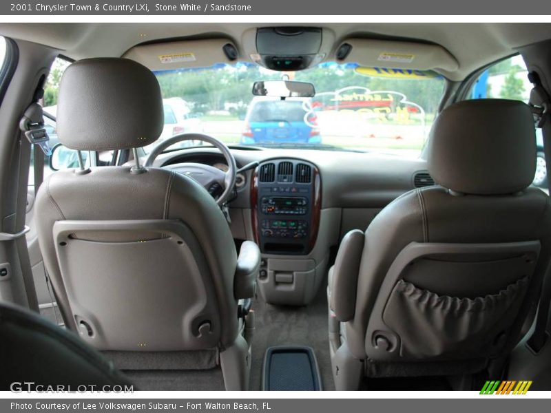 Stone White / Sandstone 2001 Chrysler Town & Country LXi