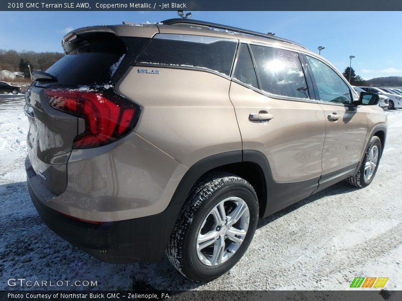 Coppertino Metallic / ­Jet Black 2018 GMC Terrain SLE AWD