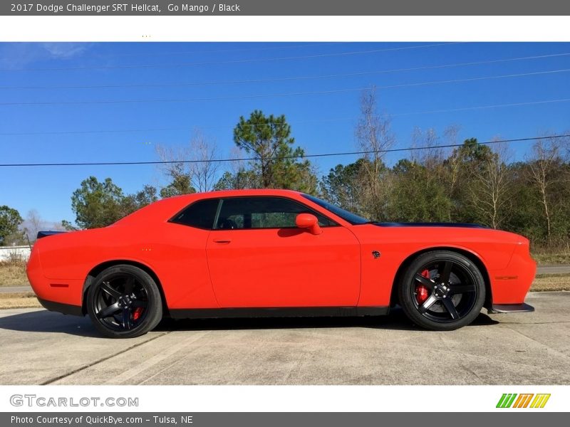  2017 Challenger SRT Hellcat Go Mango