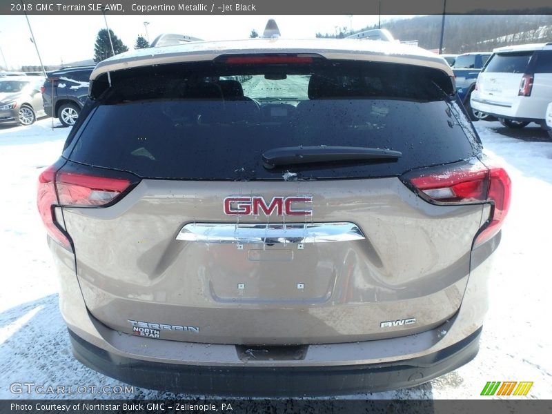 Coppertino Metallic / ­Jet Black 2018 GMC Terrain SLE AWD