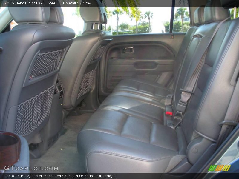 Steel Blue Metallic / Gray 2006 Honda Pilot EX-L