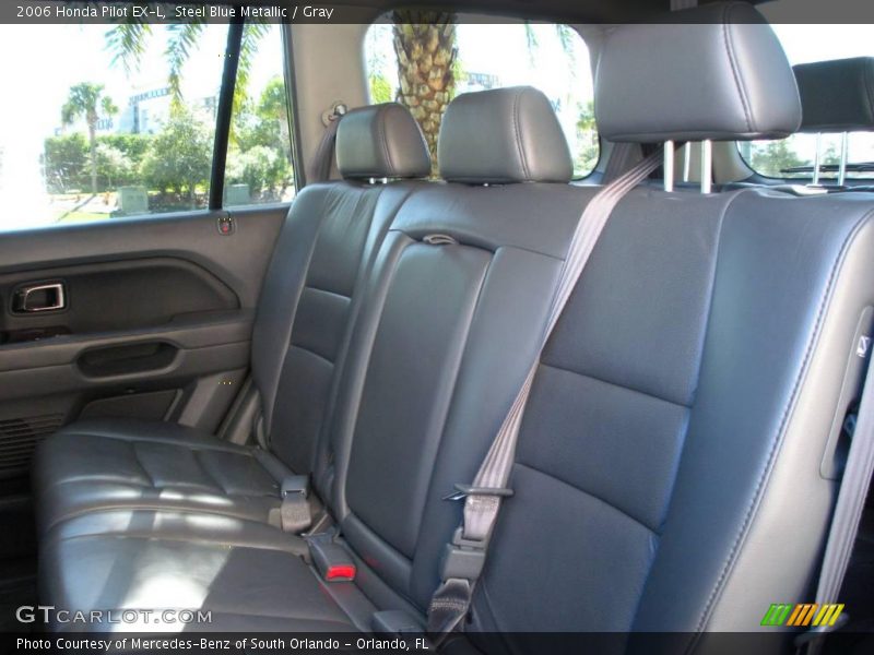 Steel Blue Metallic / Gray 2006 Honda Pilot EX-L