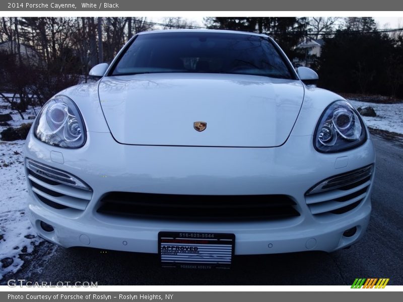 White / Black 2014 Porsche Cayenne