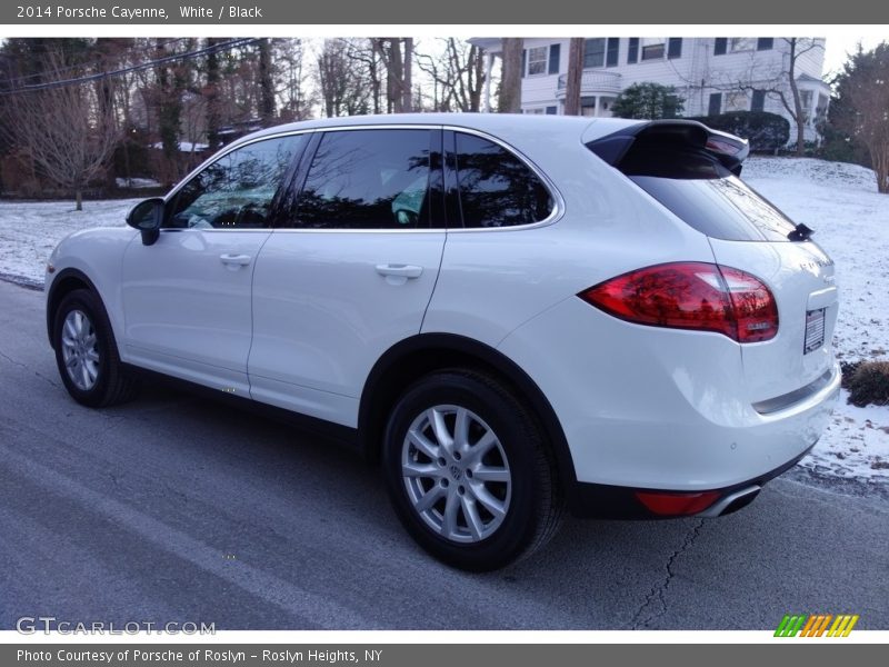 White / Black 2014 Porsche Cayenne