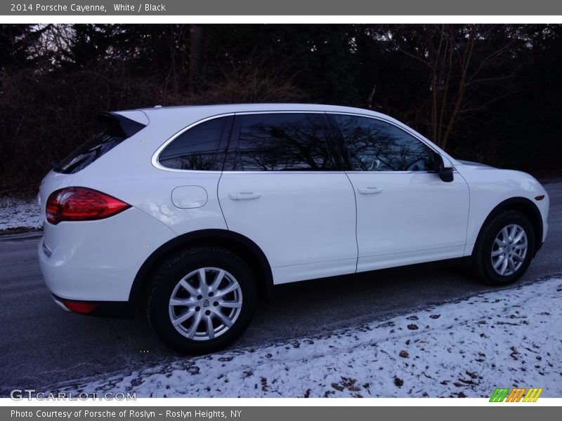 White / Black 2014 Porsche Cayenne