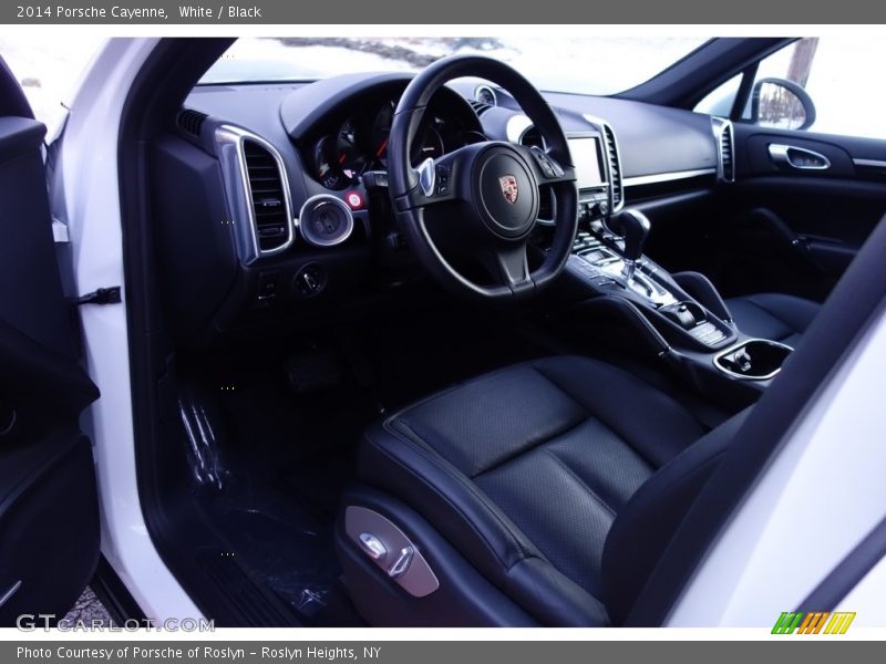 White / Black 2014 Porsche Cayenne