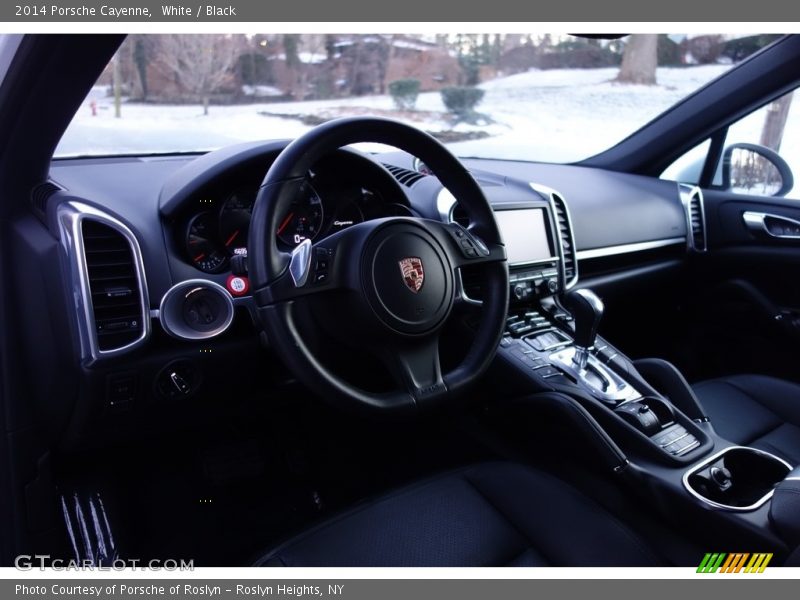 White / Black 2014 Porsche Cayenne