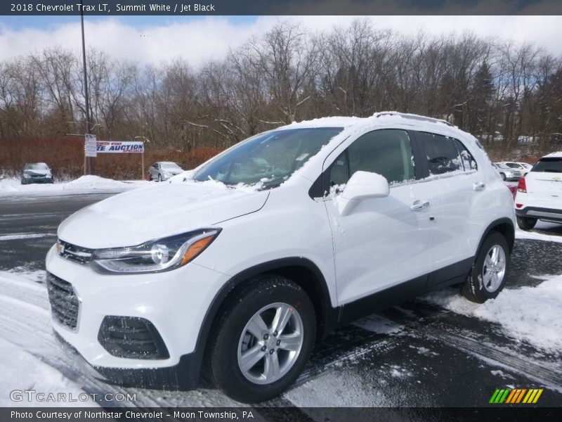 Summit White / Jet Black 2018 Chevrolet Trax LT