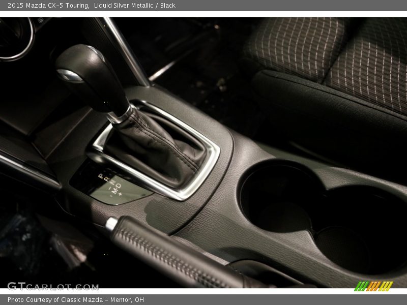 Liquid Silver Metallic / Black 2015 Mazda CX-5 Touring