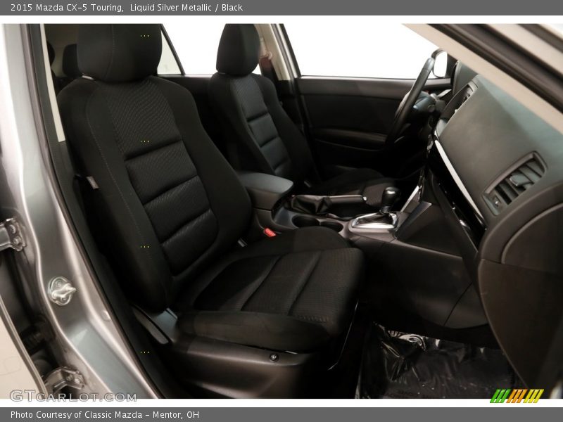 Liquid Silver Metallic / Black 2015 Mazda CX-5 Touring