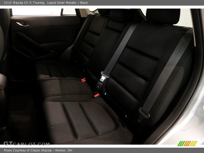 Liquid Silver Metallic / Black 2015 Mazda CX-5 Touring
