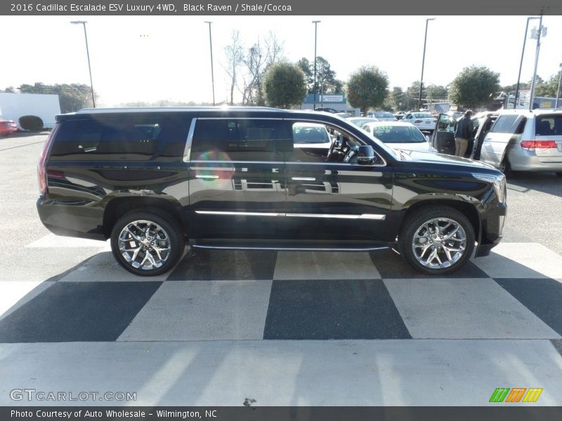 Black Raven / Shale/Cocoa 2016 Cadillac Escalade ESV Luxury 4WD