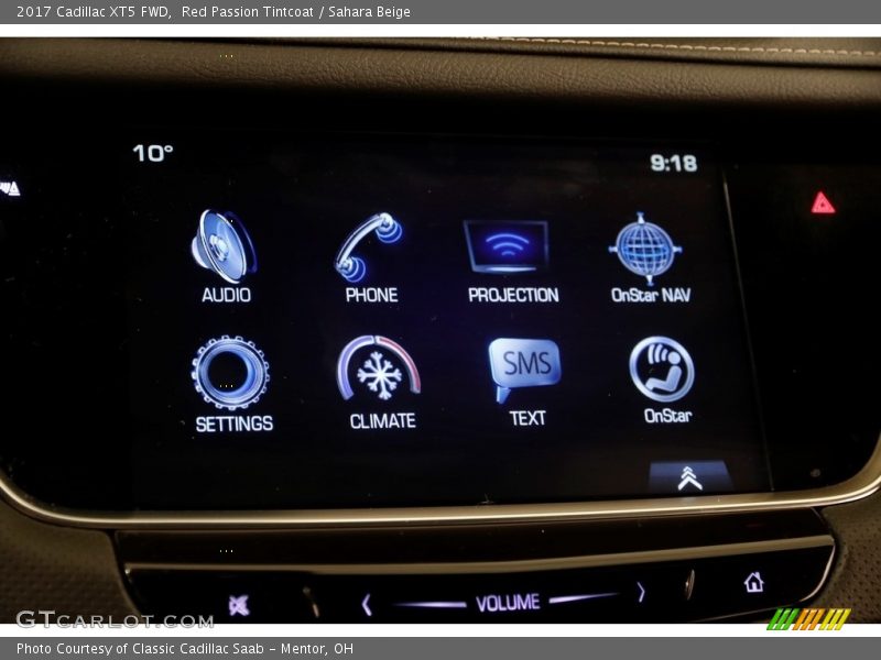 Red Passion Tintcoat / Sahara Beige 2017 Cadillac XT5 FWD