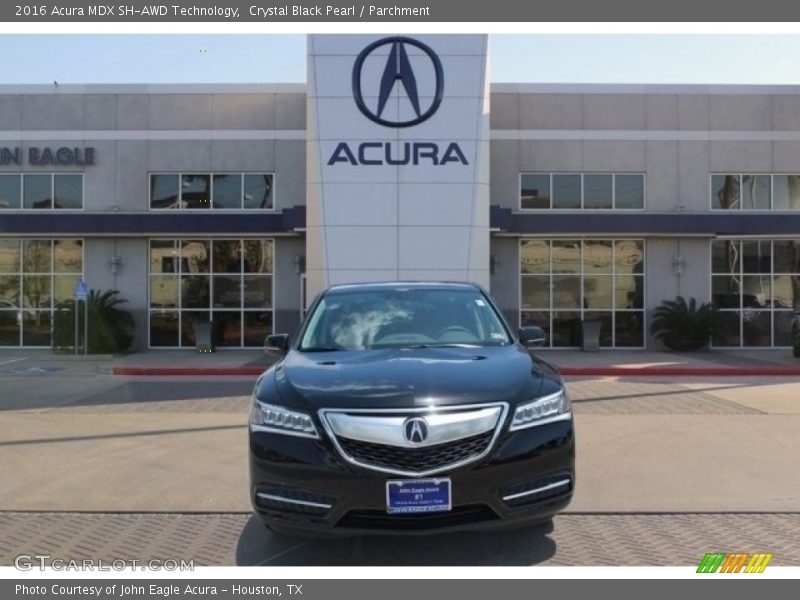 Crystal Black Pearl / Parchment 2016 Acura MDX SH-AWD Technology