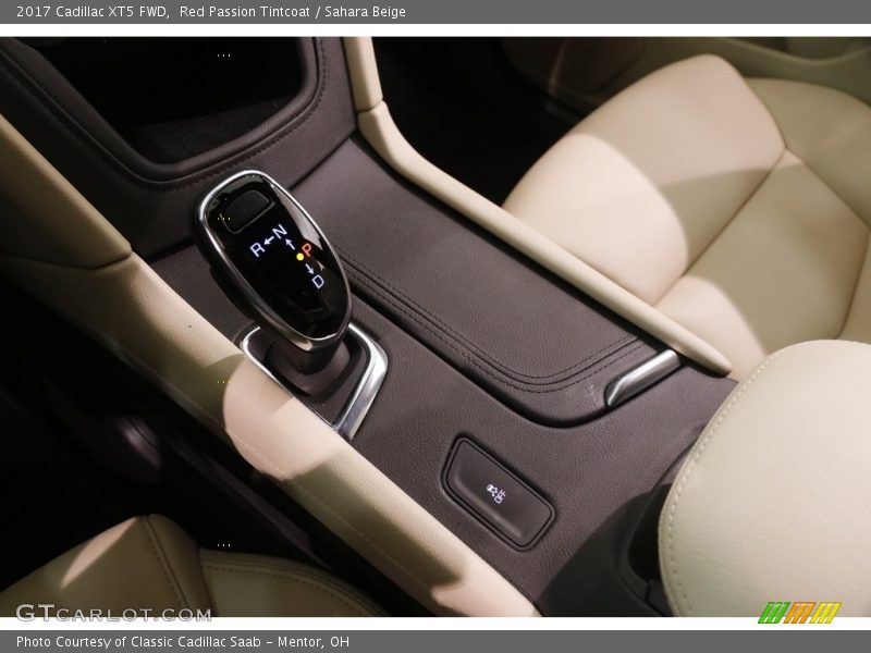 Red Passion Tintcoat / Sahara Beige 2017 Cadillac XT5 FWD