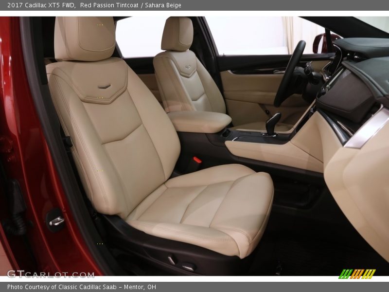Red Passion Tintcoat / Sahara Beige 2017 Cadillac XT5 FWD