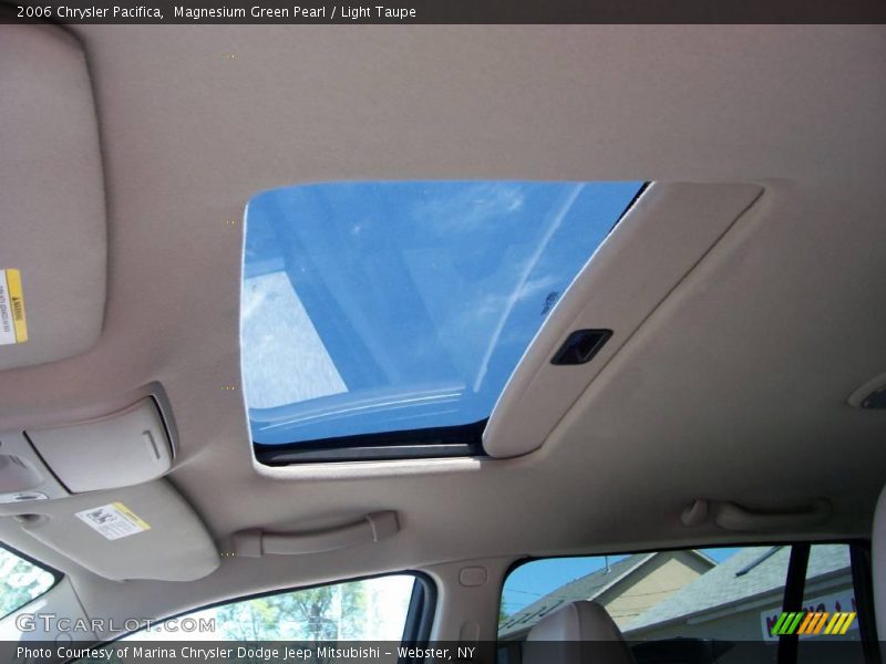 Magnesium Green Pearl / Light Taupe 2006 Chrysler Pacifica