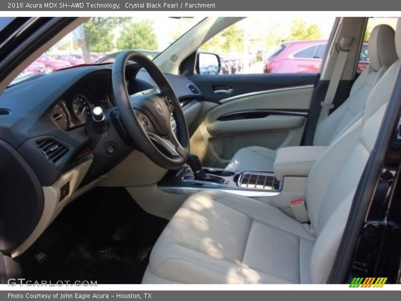 Crystal Black Pearl / Parchment 2016 Acura MDX SH-AWD Technology