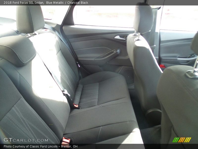 Blue Metallic / Charcoal Black 2018 Ford Focus SEL Sedan