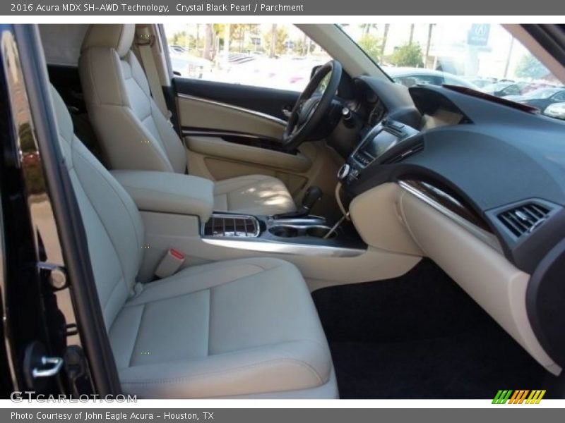 Crystal Black Pearl / Parchment 2016 Acura MDX SH-AWD Technology