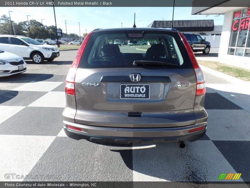 Polished Metal Metallic / Black 2011 Honda CR-V LX 4WD