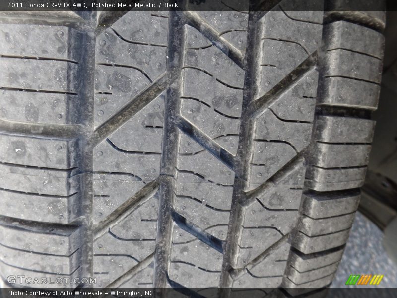 Polished Metal Metallic / Black 2011 Honda CR-V LX 4WD